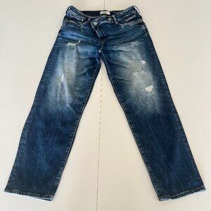 Womens Y2K French Distressed LE TEMPS DES PERISES Heritage Baggy Jeans Sz lg 33